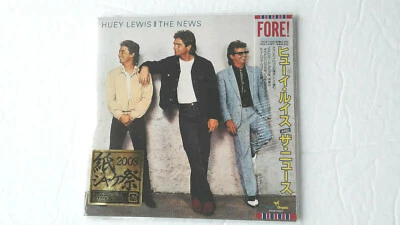 Huey Lewis&The News FORE cd 2008 JAPAN MINI-LP SLEEVE (1st Press.mlps.and) READ! - Image 1 of 2