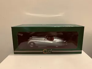 Cult Models! 1:18 Scale Resin Model Car Jaguar XK120 OTS Silver Metallic New - Picture 1 of 2