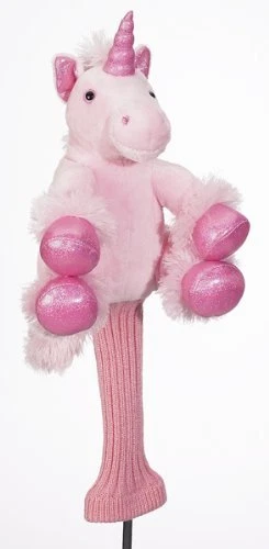 Creative Covers for Golf Eunice the Unicorn Pink Girls Golf Driver HeadCover - Image 1 of 1