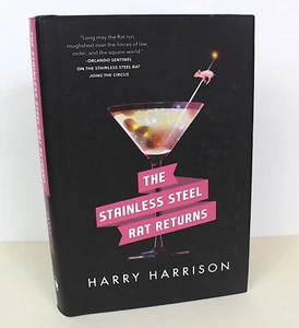 Harry Harrison THE STAINLESS STEEL RAT RETURNS 1st Edition 2010 Hardback Wrapper - Foto 1 di 4