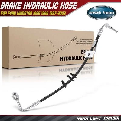 Manguera hidráulica freno conductor trasero izquierdo ford windstar 1995 1996 1997 1998-2003 Foto 1 de 4