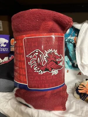 South Carolina Gamecocks Blanket Throw 50” X 60” - Image 1 of 3
