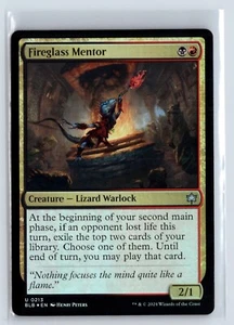 (2x) FOIL Fireglass Mentor Bloomburrow Uncommon – MTG Magic the Gathering Card - Picture 1 of 2