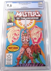 Masters of the Universe 1 Cgc 9.6 fumetto vintage 1986 Marvel Star He-man - Foto 1 di 2