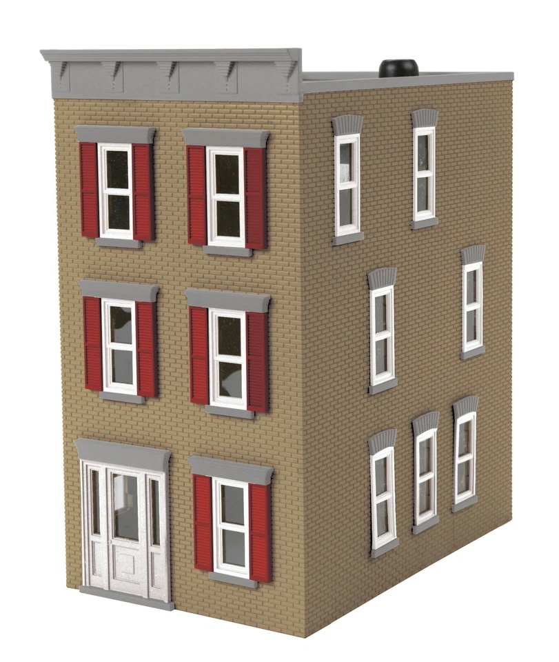 MTH RAILKING 3 STORY TOWN HOUSE #1 30-90601 - Image 1 of 1