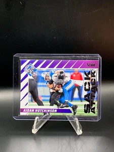 Aidan Hutchinson 2024 Score Sack Attack #6 #DETROITLIONS Insert - Picture 1 of 2