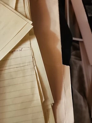 1987 WRITER REVISIONS GALT MACDERMOT MUSICAL BLONDIE DAGWOOD HAND-WRITTEN NOTES - Image 1 of 4