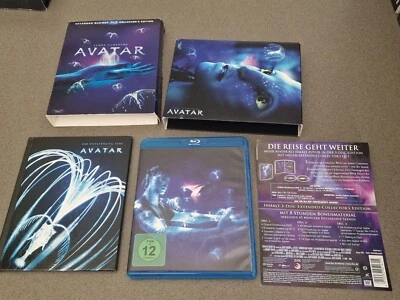 Avatar Extended Collector's Edition | 3x Bluray + Buch die Entstehung + FILMCELL - Bild 1 von 4