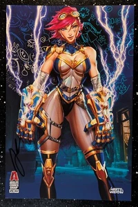 FIRMADO White Widow #5 || Tyndall Vi (League of Legends) Variante Risque || Casi Nuevo - Imagen 1 de 2