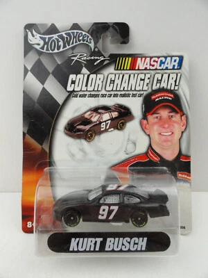 2003 Hot Wheels NASCAR Color Change Car 1/64 Kurt Busch #97 Sharpie - Image 1 of 4