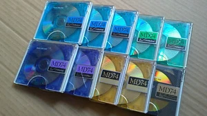10 Minidisc JVC Victor Crystal MD 74 min - Foto 1 di 8