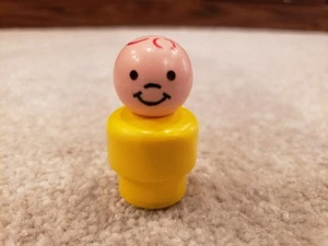 Fisher Price Little People Bright Yellow Boy - Picture 1 of 2
