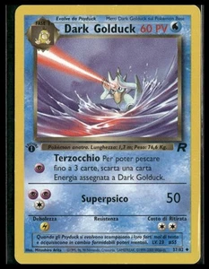 Dark Golduck #37/82 ITALIAN 1st Edition Team Rocket MP - Picture 1 of 2