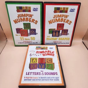 3 HeidiSongs DVD Lot - Jumpin Numbers 1, 2 Singable Songs Heidi Songs - Bild 1 von 3