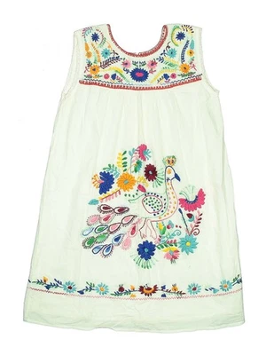 Peek... Vestido blanco XL juvenil para niñas Foto 1 de 2