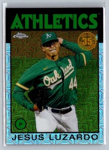 2021 Topps Chrome #86BC-38 Jesus Luzardo 1986 Topps Baseball 35th Ann Series 1 - Bild 1 von 2