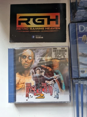 THE HOUSE OF THE DEAD 2 SEGA DREAMCAST UK PAL NEW FACTORY SEALED MINT VERY RARE - Image 1 of 4