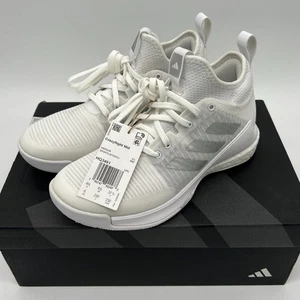 Adidas Crazyflight Mid White Volleyball Shoes Womens Sz. 6 New in Box Fast Ship! - Picture 1 of 15