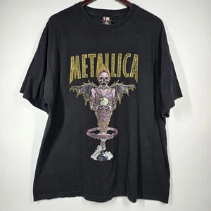 Auténtica Camiseta Vintage 1996 Metallica King Nothing Para Hombre XL Cabeza Gigante - Imagen 1 de 17
