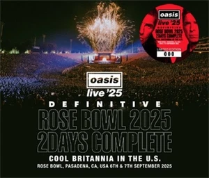 OASIS - CIOTOLA ROSA DEFINITIVA 2025 2 GIORNI COMPLETA COOL BRITANNIA NEGLI STATI UNITI 4CD - Foto 1 di 1