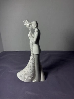 罗马婚礼蛋糕装饰 Language of Love First Dance 作者 Gina Freehill,9 英寸 — 第 1/4 张图片