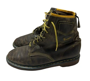 Dr Martens 1460 Crazy Horse Braun Herren Größe 11,5 US LESEN Hergestellt in England RAR - Bild 1 von 15