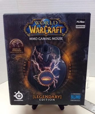 SteelSeries World of Warcraft Legendary Edition MMO Gaming Mouse Working Nice - Image 1 of 4