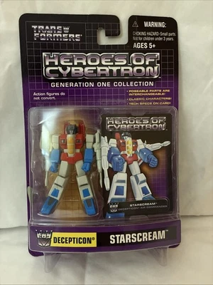 Transformers Heroes of Cybertron Starscream Generation One Collection New Sealed - Image 1 of 2