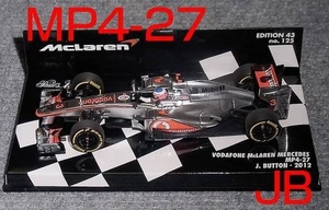 Bastone 1/43 Mclaren Mercedes Mp4-27 2012 Mp4/27 - Foto 1 di 1