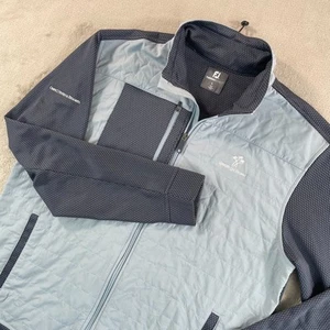 FootJoy x Rancho Las Palmas CC ThermoSeries Hybrid Golf Jacket Men Large Grey - Picture 1 of 11