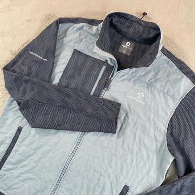 FootJoy x Rancho Las Palmas CC ThermoSeries Hybrid Golf Jacket Men Large Grey - Image 1 of 4