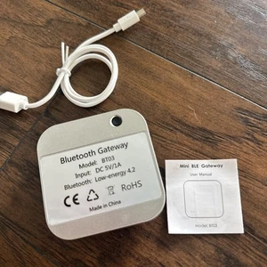 BT03 Gateway,Smart Lock WiFi Gateway,Accoppiato con Smart Door Lock per Realizzare... - Foto 1 di 3