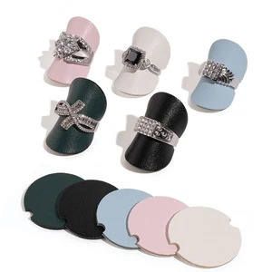 5PCS Round Rings Display Pads Multifunctional Earrings Display Rack Gift - Picture 1 of 18