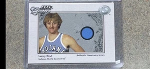 2001-02 Fleer Greats Of The Game Feel The Game Classics Larry Bird Jersey - Picture 1 of 2