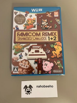 Famicom Remix 1 + 2 (NES Remix) Nintendo Wii U (2014, NTSC-J, NEW UNOPENED) - Imagen 1 de 4
