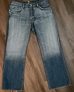 7 For All Mankind Jeans Damen Wide-Leg Medium/Light Wash Denim Gr. 33 Baumwolle - Bild 1 von 12