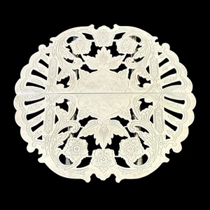 Vintage Wallace 7333 Silver-Plated Expandable Trivet Ornate Pierced Design - Picture 1 of 10