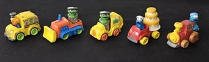 Vintage 1980's Lot of 5 Diecast Sesame Street Cars Oscar, Cookie Monster & Bert  - Picture 1 of 24