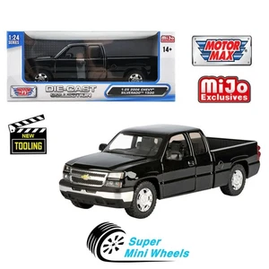 Chevrolet Silverado 1500 2006 Motormax 1:25 - negro - Imagen 1 de 2