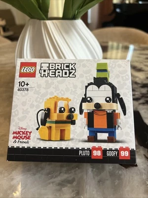 乐高 Brickheadz 迪士尼冥王星 & 高飞 40378 全新未拆封盒 NSB — 第 1/4 张图片