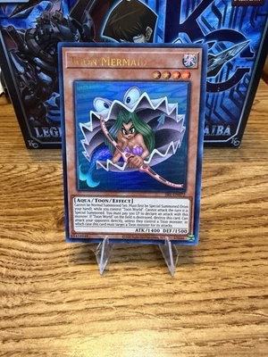 Yu-Gi-Oh! Toon Mermaid Spell Ruler SRL-072 Unlimited Ultra Rare - Image 1 of 4