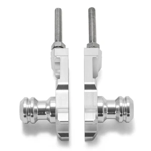 Achsblöcke Kettenversteller Hebeschrauben silber für Sur Ron Ultra Bee Dirt Bike - Bild 1 von 8