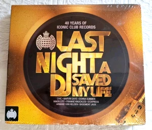 Various Artists Last Night a DJ Saved My Life CD 3 discs 2014 NEW SEALED - Picture 1 of 4