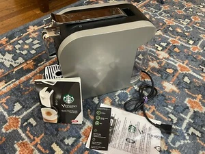 STARBUCKS Verismo STARBUCKS K-Fee Silver Black Coffee Maker - Picture 1 of 8