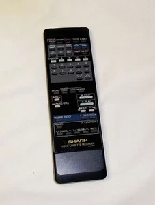 Sharp Replacement Remote Control Model G0453GE For Video Cassette Recorder - Picture 1 of 2