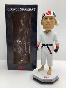 New UFC GSP George “Rush” St. Pierre Bobblehead Welterweight Champion MMA GOAT - Picture 1 of 9