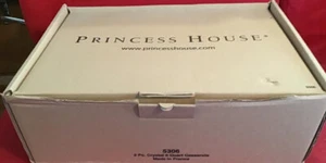 2 Piece Princess House Fantasia 6 Qt Crystal Casserole #5306 NIB - Picture 1 of 9