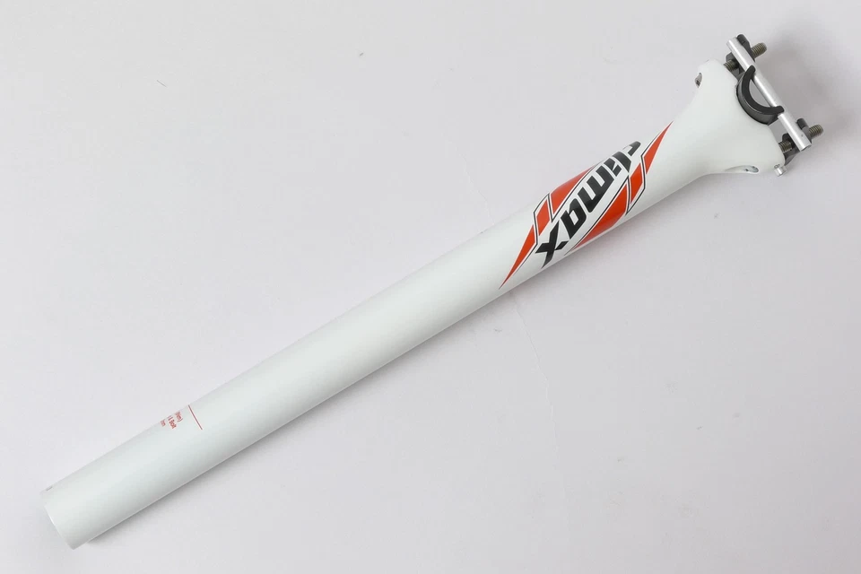 158g 31.6x400mm Climax Sp05b Carbon Seat Post Road/mtb Bike TI Bolt White