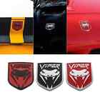 1Pc 3D Metal VIPER Stickers Badge Emblem for Focus mk2 mk3 Fiesta Ranger Mondeo Ford Taurus