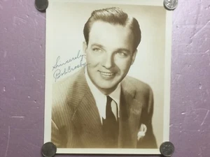 Wunderschöner Vintage Hochglanz signiert im Füllfederhalter handsigniertes Foto von BOB CROSBY. - Bild 1 von 9